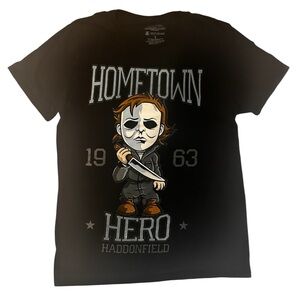 Michael Myers Halloween T Shirt Hometown Hero Haddonfield Horror Medium slasher